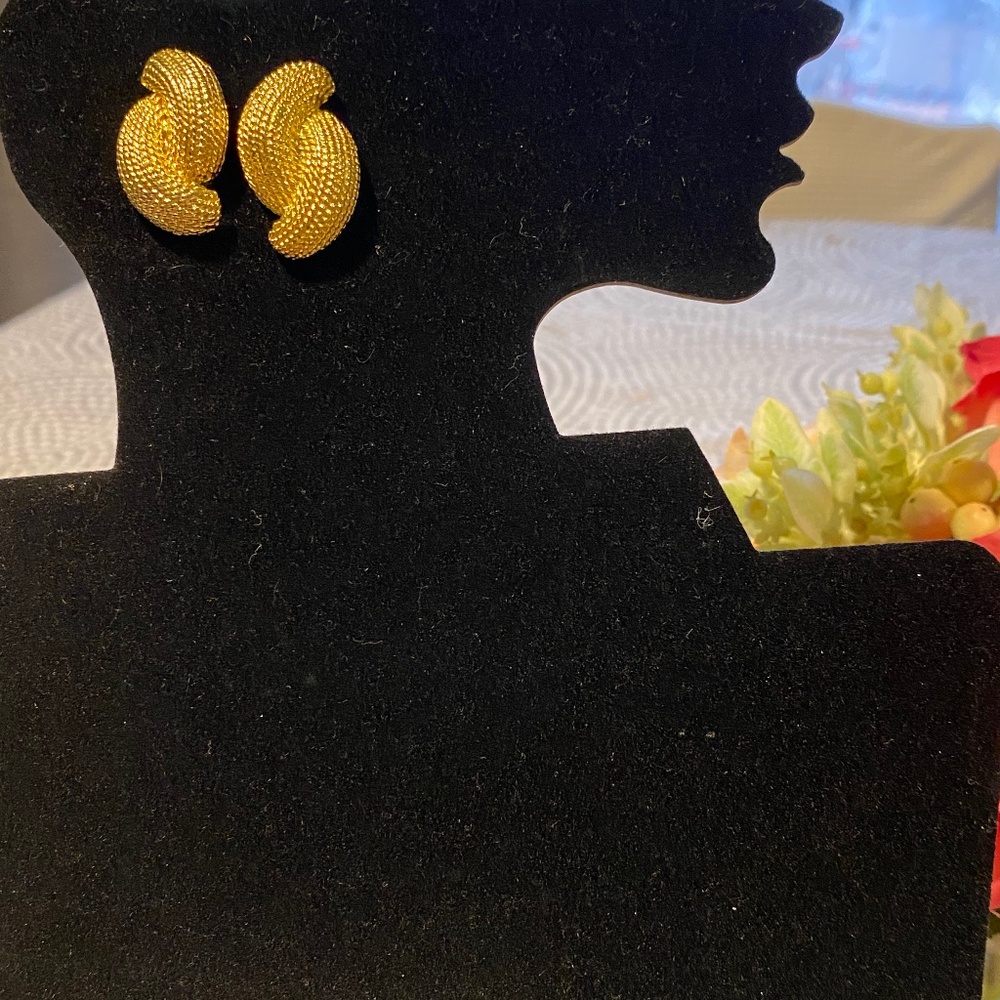 Napier Gold Knots Earrings